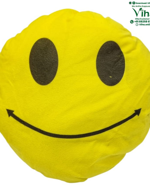 Smiley Soft Baby Pillow with printed face