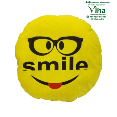 Smiley Soft Baby Pillow