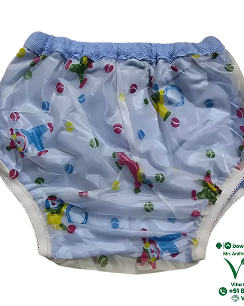 Waterproof Soft Cotton Baby Panty with a patterned outer layer