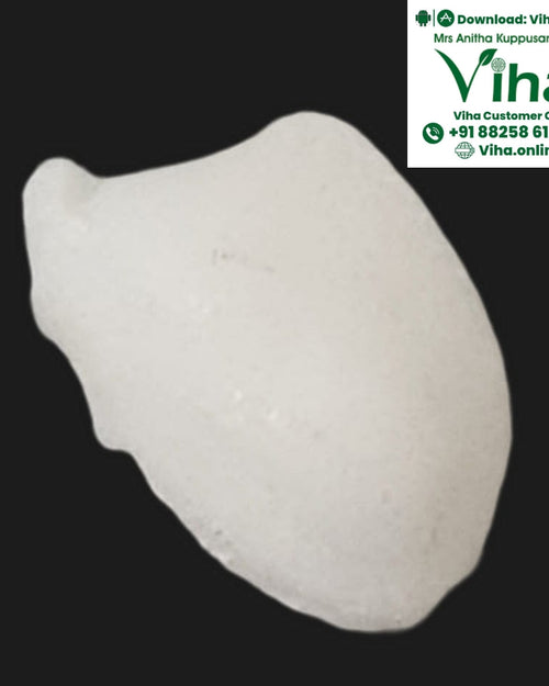 Certified White Machmani Natural with rounded edges