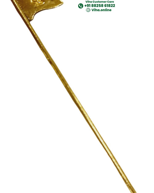 Undiyal Kanikkai Seval Kodi, brass implement with pointed tip