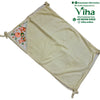 Baby Sheet with Towel - Water Proof, a light cream rectangular cloth with four corner ties and a printed triangular corner hood