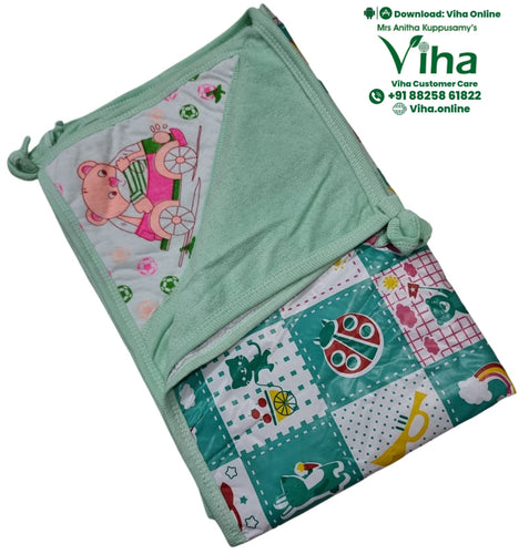 Baby Sheet With Towel - Water Proof