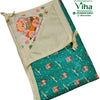 Baby Sheet With Towel - Water Proof with cartoon character illustrations and a hood