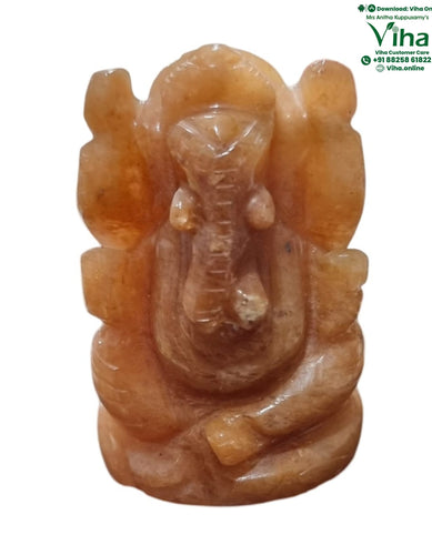 Red Aventurine Ganesha