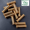 Thali Nanal Kuzhai - 2 Pcs, tubular cylinders, raised ends, ridged ends