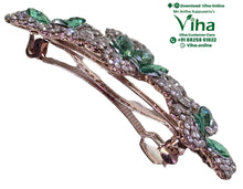 Hair Clip Studded with Stones