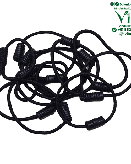Hair Band with ribbed plastic pieces