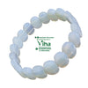 Opal Bracelet, loop of connected beads