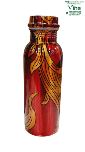 Designer Copper Water Bottle