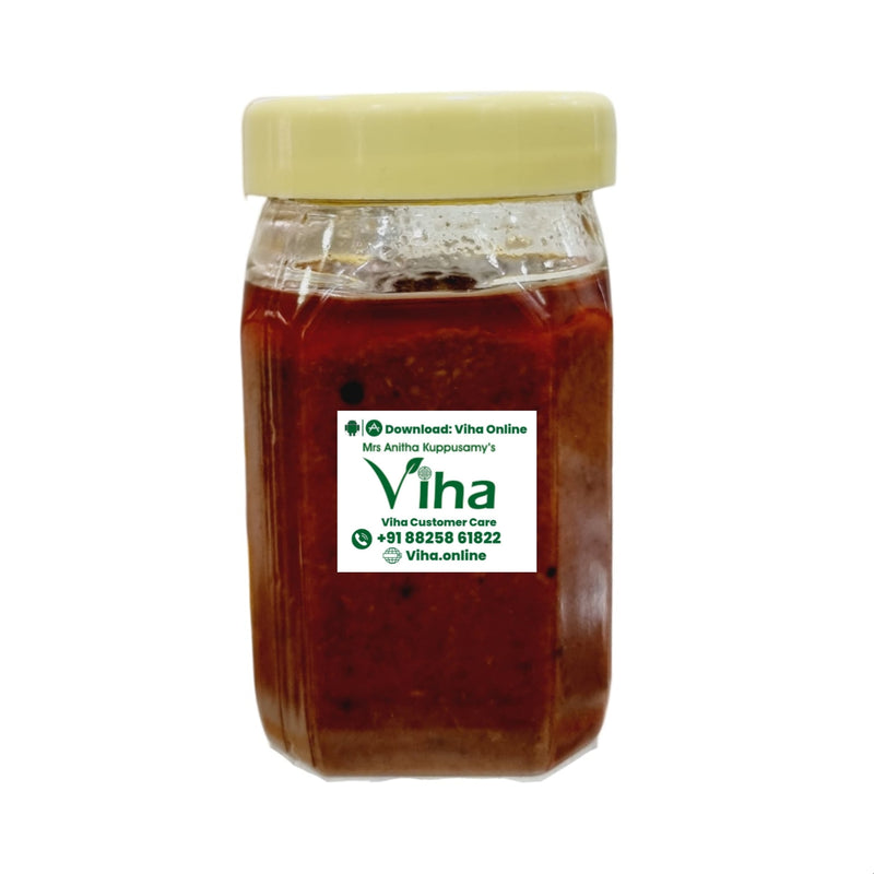 Ginger Pickle Homemade in a clear glass jar with an opaque lid