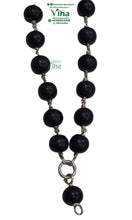 Karungali Silver Mala 8mm - 108+1 Beads