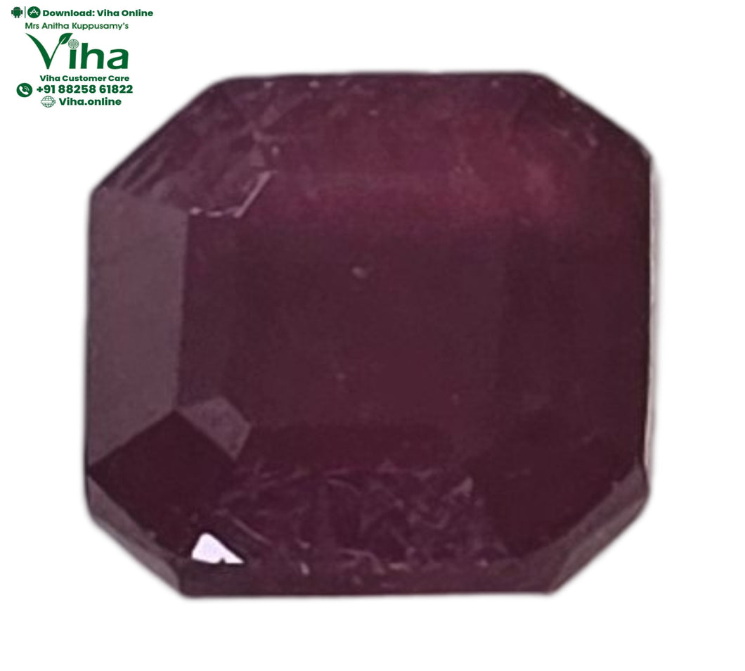 Original Manik / Ruby Stone - Oval Cut
