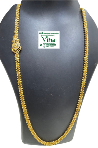 Peacock Mugappu Impon Chain