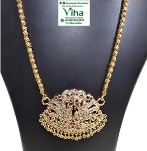 Peacock Pendant Impon Chain