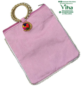 Bangle Handle Cow Bag