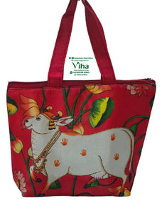 Satin Cloth Cow Bag