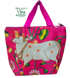 Satin Cloth Cow Bag