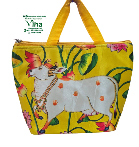 Satin Cloth Cow Bag