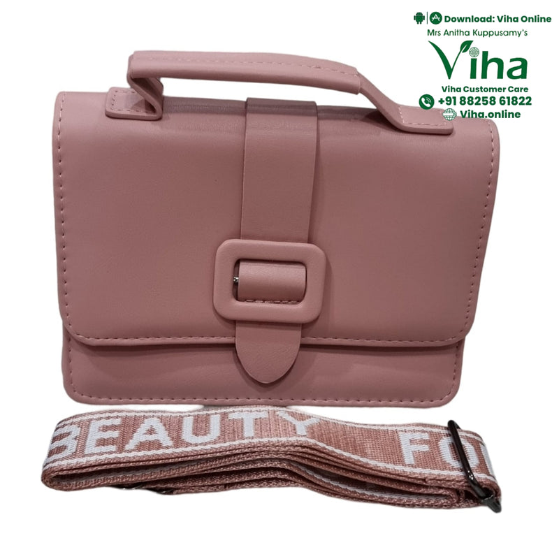 Trendy & Stylish Sling Bag For Ladies with top handle and front flap