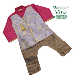 Ethnic Party Wear Boys Kurta Set - From 6 to 12 Months