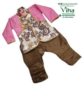 Ethnic Party Wear Boys Kurta Set - From 6 to 12 Months