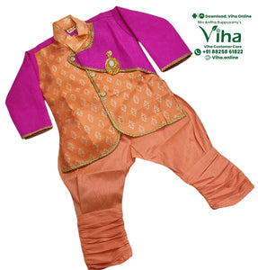 Ethnic Party Wear Boys Kurta Set - From 6 to 12 Months