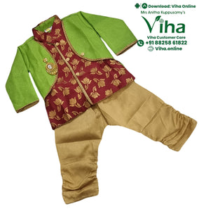 Ethnic Party Wear Boys Kurta Set - From 6 to 12 Months