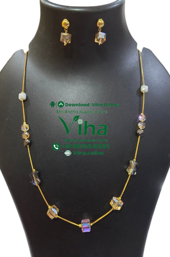 Trendy Crystal Chain Set