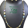 Beautiful Stylish Chain Set with beaded accents