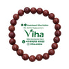 Red Jasper Beads Bracelet with polished surface