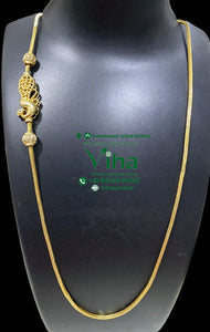 Impon Peacock Mugappu Chain