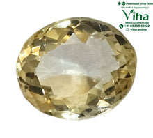 Citrine Stone Oval Cut