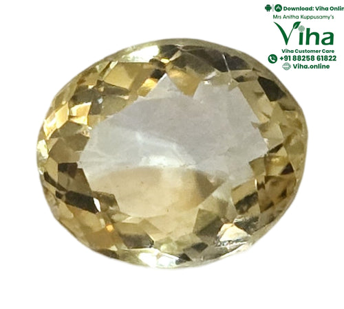 Citrine Stone Oval Cut