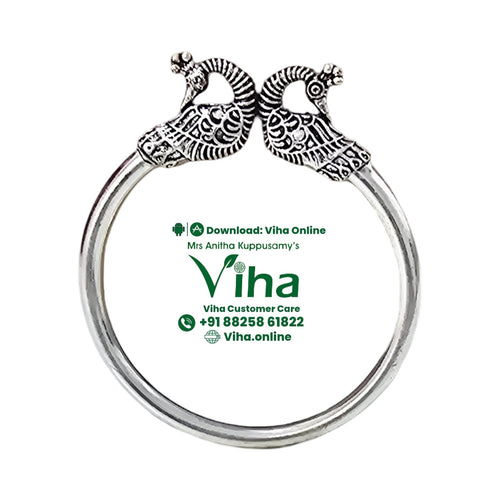 White Metal Bracelet - Unisex & Adjustable