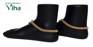 Impon Anklets | Impon Payal For 10 to 13 Years | Size - 8.5"