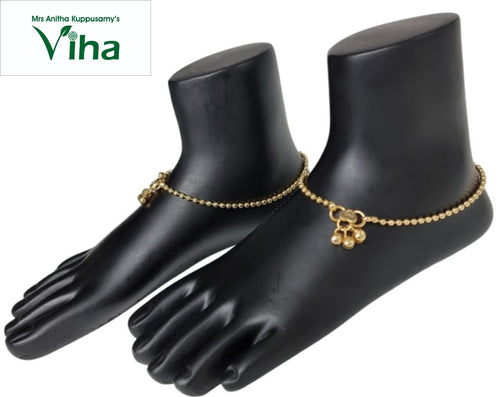 Impon Anklets | Impon Payal | Impon Kolusu | Size - 10.5