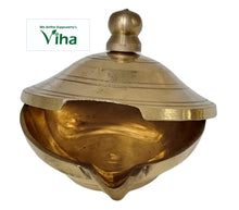 Lamp with Lid - Brass