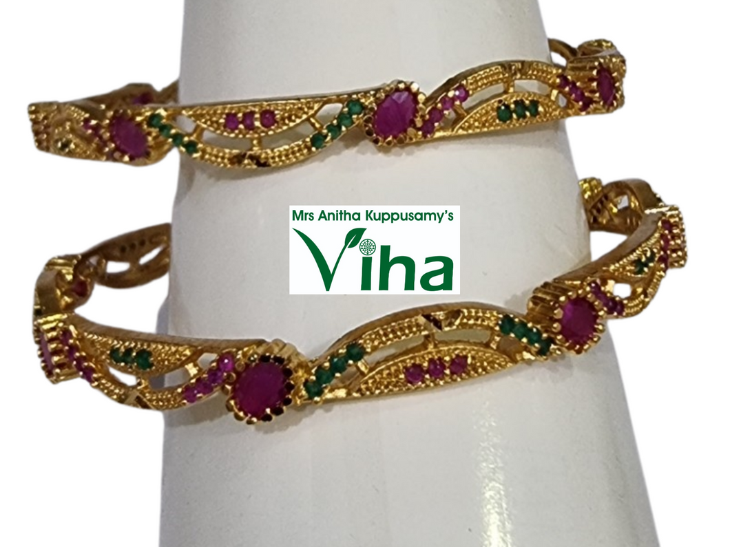 Impon Bangles | Size - 2.4