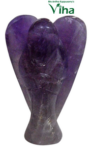 Amethyst Angel - 3.5" inches - 128 grams