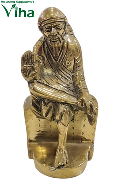 Sai Baba Statue Brass - 5
