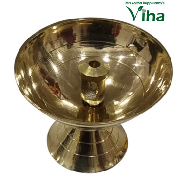 Athma Vilakku Brass - Small - 1.2