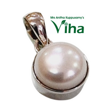 Pearl Silver Pendant in 92.5 Sterling Pure Silver | 3.41g