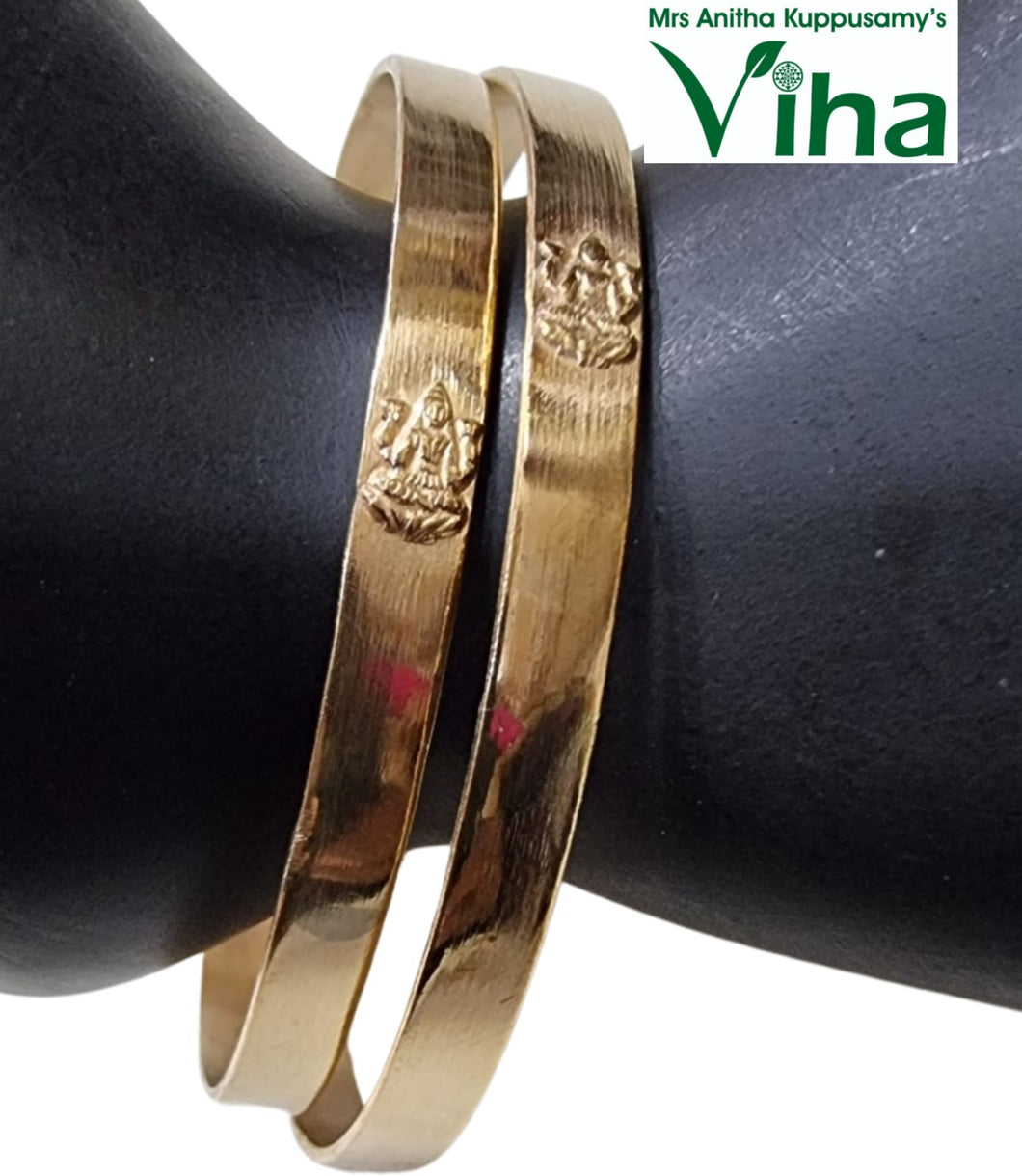 Impon Mahalakshmi Bangles | Size - 2.0