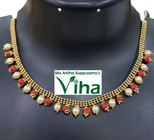 Impon Beads Necklace