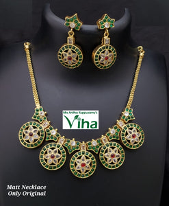 Green Kemp Necklace Set