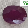Original Manik / Ruby Stone - Oval Cut, faceted oval