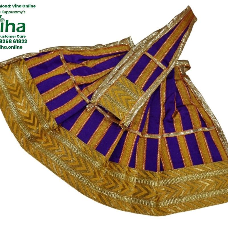 Amman Pavadai Set - 6" Inches for idol dressing