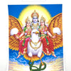 Garuda Bagawan Photo - Small, Garuda carrying Vishnu and Lakshmi, his wings spread wide