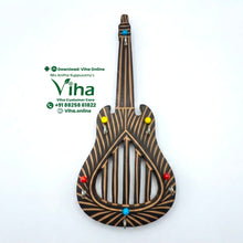 Wooden Guitar Key Holder